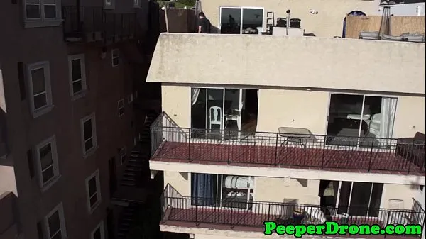 Best Rooftop sex filmed by drone fresh Movies