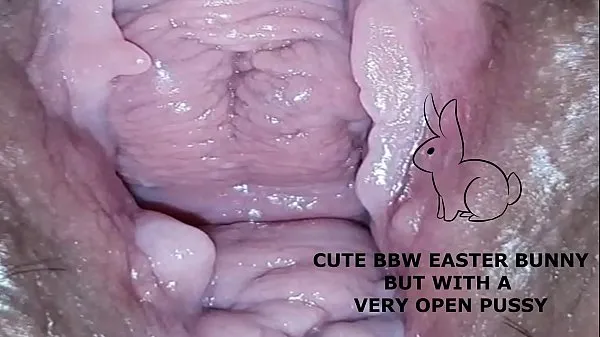 สุดยอด Cute bbw bunny, but with a very open pussy ภาพยนตร์สดใหม่