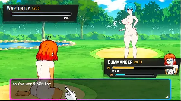 Best Oppaimon [Pokemon parody game] Ep.5 small tits naked girl sex fight for training fresh Movies