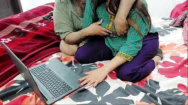 Best Pakistani Computer Teacher Giving Lesson To His Beautifull Student At Her Home With Clear Urdu Audio fresh Movies