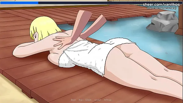 Best Naruto: Kunoichi Trainer | Busty Blonde Teen Samui Gets A Massage For Her Big Ass And Cumshot On Her Perfect Body At A Public Pool | Naruto Anime Hentai Porn Game | Part fresh Movies