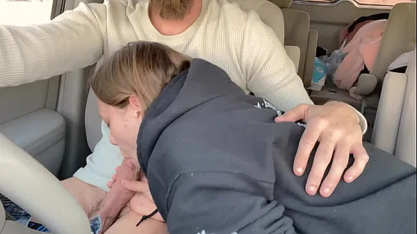 Bedste Wife Fucked in the Backseat After Road Head friske film